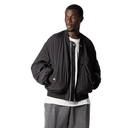 Sandinista MA-1 - Overdyed サンディニスタ MA-1 - オーバーダイ 60425WA03-OW【メンズ MA-1 ジャケット 製品染め ワイドシルエット シンサレート 防寒 アウター 25FW】