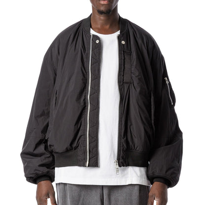 Sandinista MA-1 - Overdyed サンディニスタ MA-1 - オーバーダイ 60425WA03-OW【メンズ MA-1 ジャケット 製品染め ワイドシルエット シンサレート 防寒 アウター 25FW】