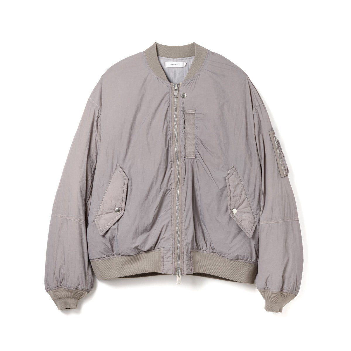 Sandinista MA-1 - Overdyed サンディニスタ MA-1 - オーバーダイ 60425WA03-OW【メンズ MA-1 ジャケット 製品染め ワイドシルエット シンサレート 防寒 アウター 25FW】