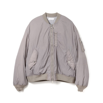 Sandinista MA-1 - Overdyed サンディニスタ MA-1 - オーバーダイ 60425WA03-OW【メンズ MA-1 ジャケット 製品染め ワイドシルエット シンサレート 防寒 アウター 25FW】