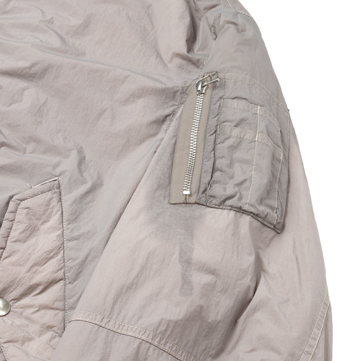 Sandinista MA-1 - Overdyed サンディニスタ MA-1 - オーバーダイ 60425WA03-OW【メンズ MA-1 ジャケット 製品染め ワイドシルエット シンサレート 防寒 アウター 25FW】