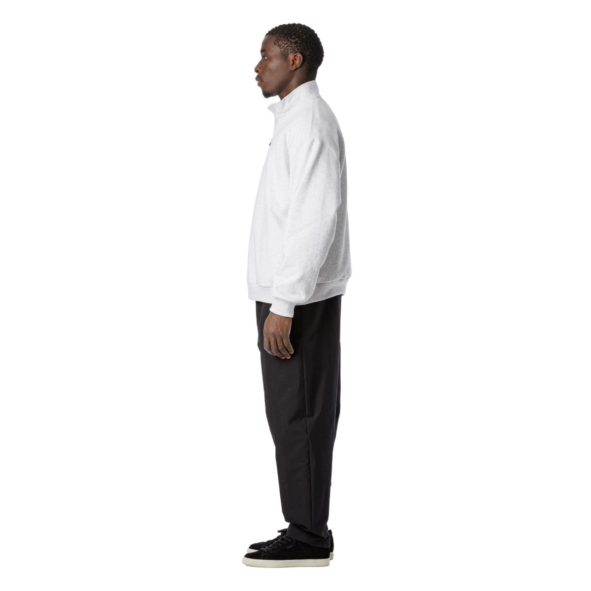 Sandinista American Cotton Half Zip Pullover サンディニスタ アメリカンコットン ハーフジップ プルオーバー 60425WA08-TP【メンズ ハーフジップ プルオーバー アメリカコットン 裏毛 スウェット ドライタッチ 25FW】