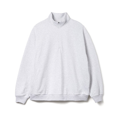 Sandinista American Cotton Half Zip Pullover サンディニスタ アメリカンコットン ハーフジップ プルオーバー 60425WA08-TP【メンズ ハーフジップ プルオーバー アメリカコットン 裏毛 スウェット ドライタッチ 25FW】