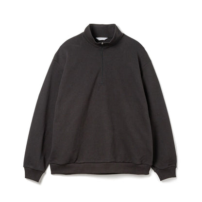 Sandinista American Cotton Half Zip Pullover サンディニスタ アメリカンコットン ハーフジップ プルオーバー 60425WA08-TP【メンズ ハーフジップ プルオーバー アメリカコットン 裏毛 スウェット ドライタッチ 25FW】