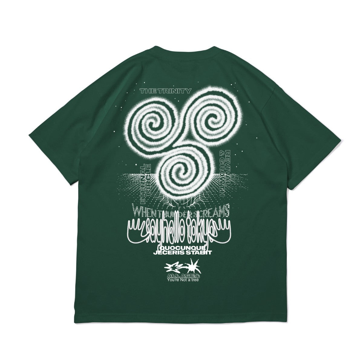 SAYHELLO All Ages Tee セイハロー オールエイジス ティー 25AW-D1-04【メンズ 半袖Tシャツ 厚手 ヘビーウェイト スクリーンプリント 25FW】