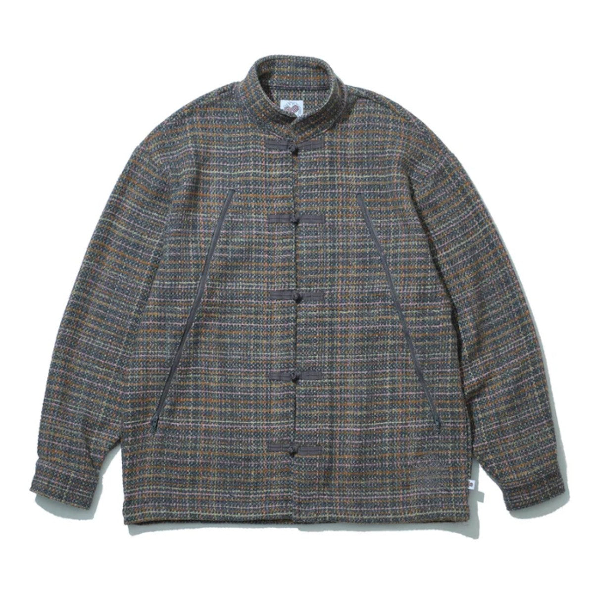 SAYHELLO Flannel China Shirts セイハロー フランネル チャイナシャツ 25AW-D3-03【メンズ チャイナシャツ ネルシャツ 厚手 シャツジャケット 羽織り 25FW】