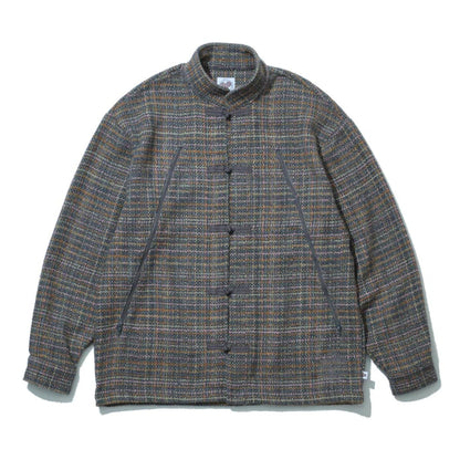 SAYHELLO Flannel China Shirts セイハロー フランネル チャイナシャツ 25AW-D3-03【メンズ チャイナシャツ ネルシャツ 厚手 シャツジャケット 羽織り 25FW】
