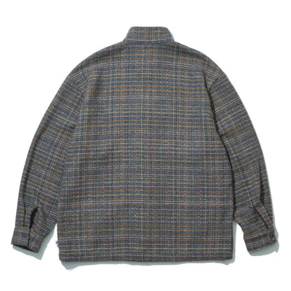 SAYHELLO Flannel China Shirts セイハロー フランネル チャイナシャツ 25AW-D3-03【メンズ チャイナシャツ ネルシャツ 厚手 シャツジャケット 羽織り 25FW】