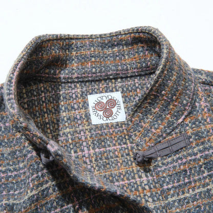 SAYHELLO Flannel China Shirts セイハロー フランネル チャイナシャツ 25AW-D3-03【メンズ チャイナシャツ ネルシャツ 厚手 シャツジャケット 羽織り 25FW】