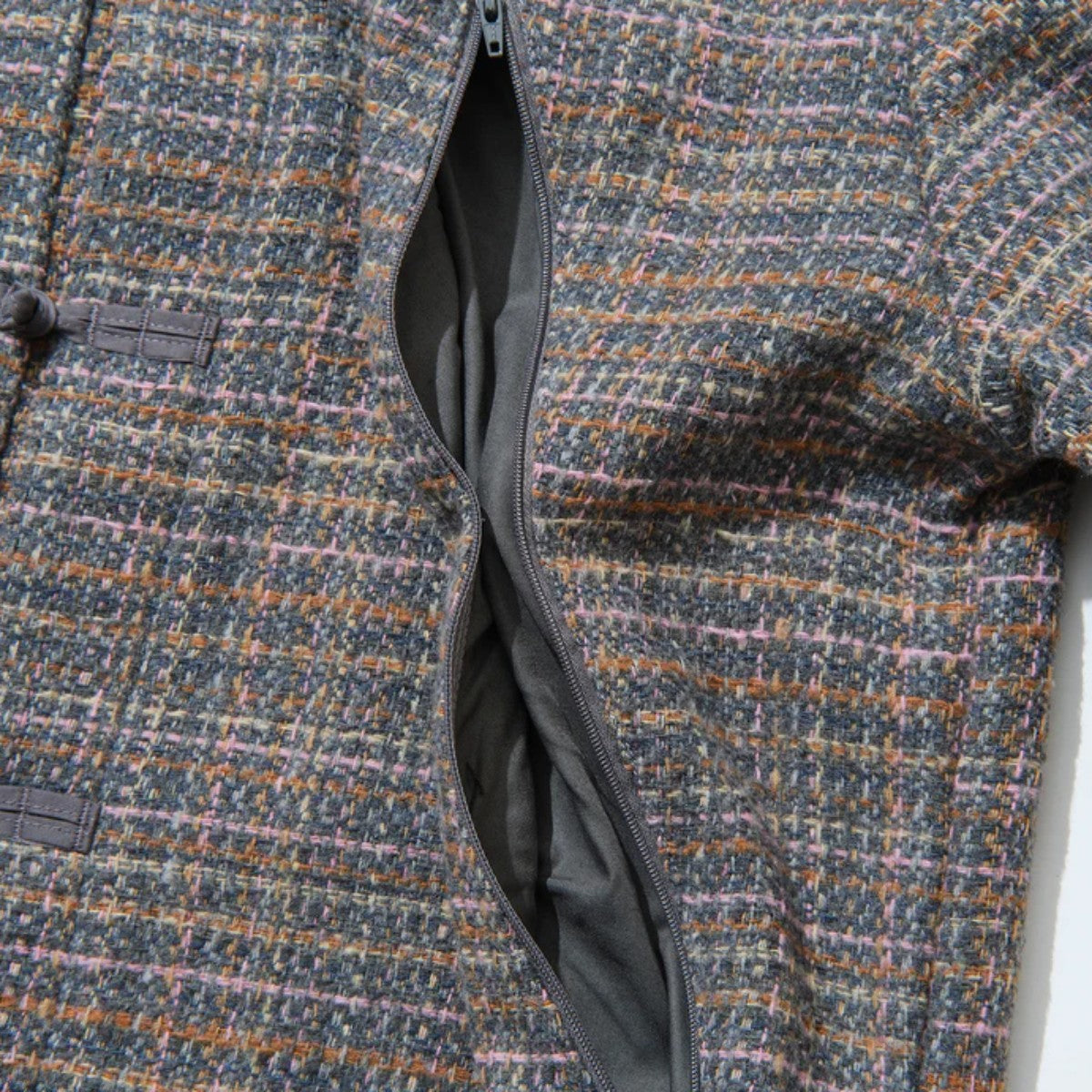 SAYHELLO Flannel China Shirts セイハロー フランネル チャイナシャツ 25AW-D3-03【メンズ チャイナシャツ ネルシャツ 厚手 シャツジャケット 羽織り 25FW】