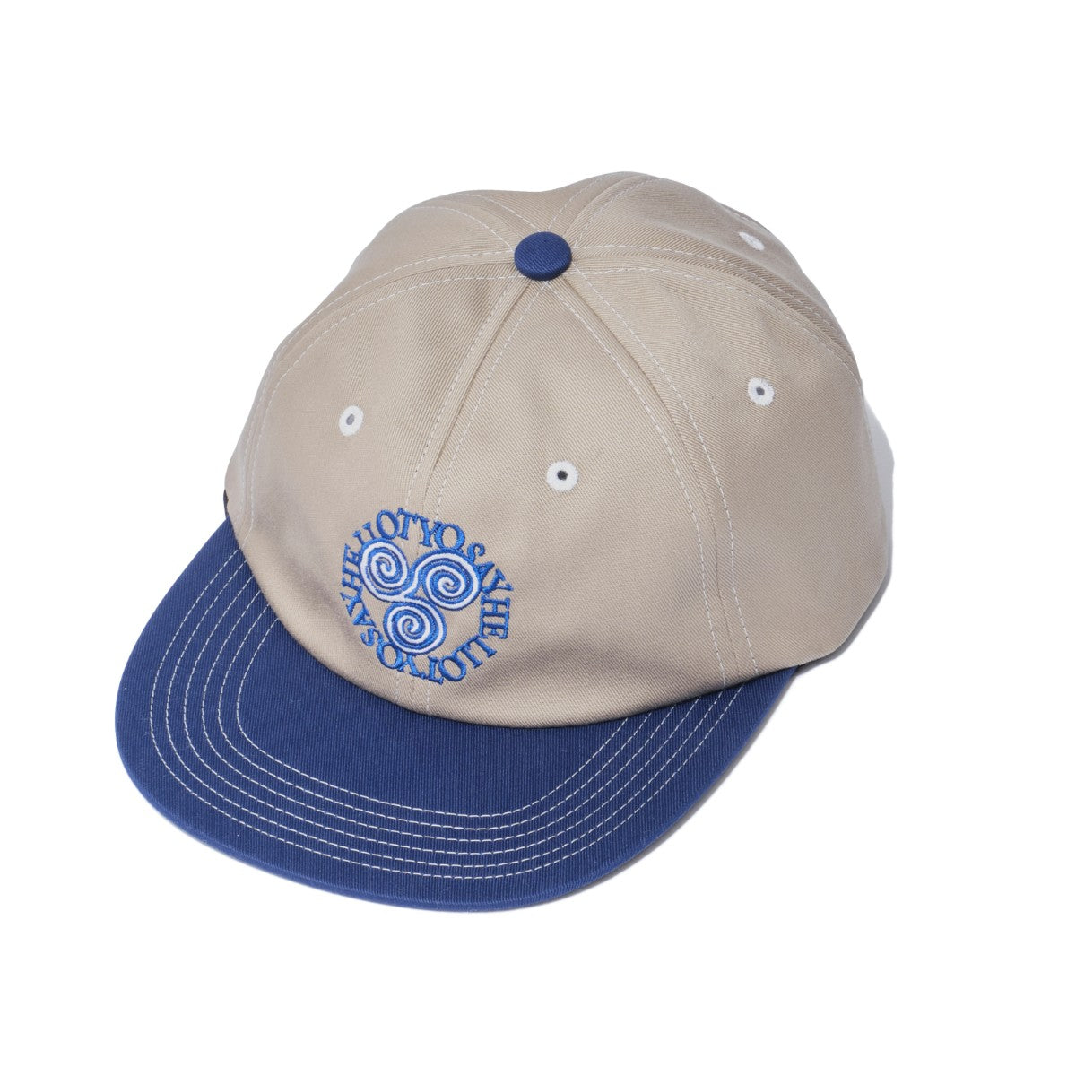 SAYHELLO Slap Logo Team Cap セイハロー スラップ ロゴ チーム キャップ BSC-B05【メンズ ベースボールキャップ チノクロス 6パネル 刺繍 25FW】