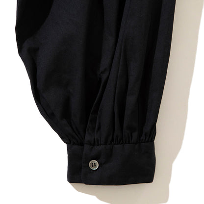 MIYAO Blouse with ruffled flaps ミヤオ フリルフラップ付きブラウス MDBL-05【レディース WOMENブランド 楽天NG 25FW】