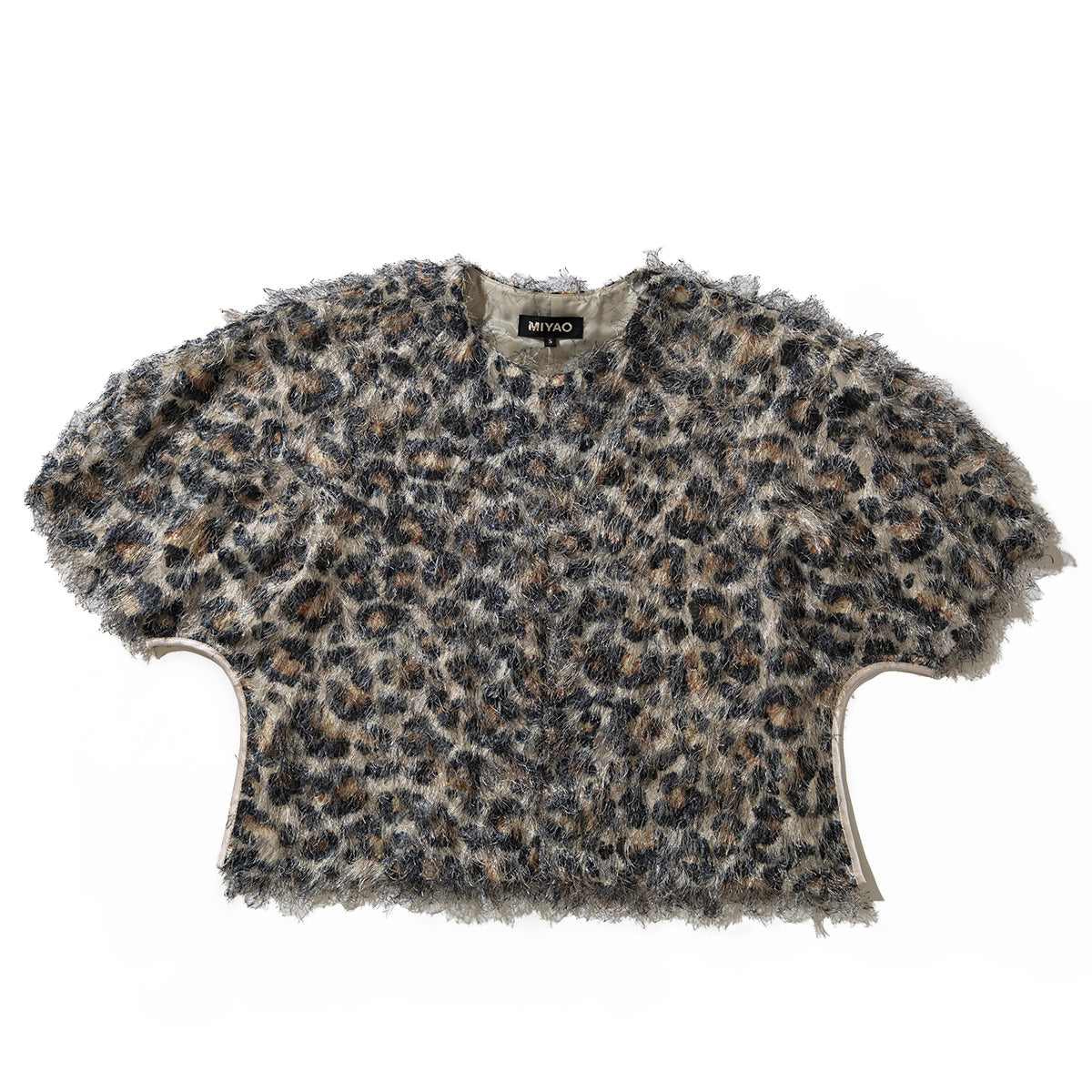 MIYAO Leopard Print Jacket ミヤオ レオパードプリントジャケット MDJK-01【レディース WOMENブランド 楽天NG 25FW】