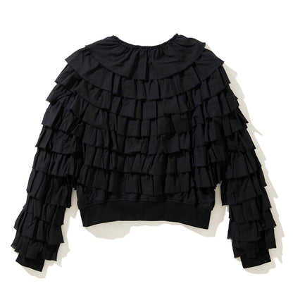 MIYAO Cotton Frill Jacket ミヤオ コットンフリルジャケット MDJK-03【レディース WOMENブランド 楽天NG 25FW】