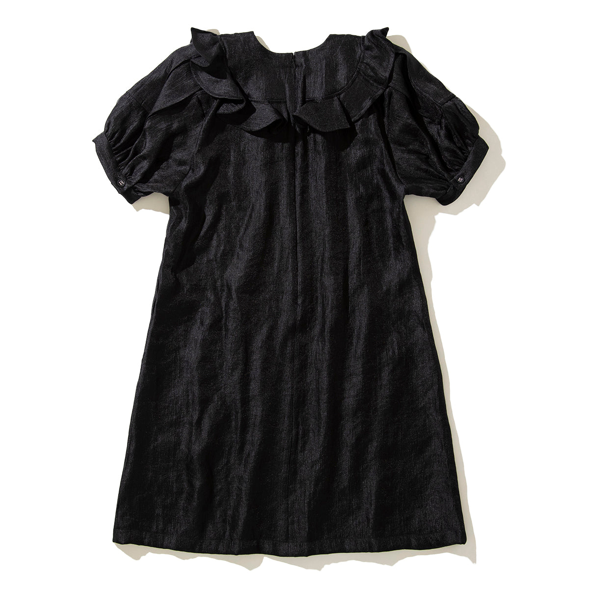 MIYAO Mini Dress with Ruffled Flap ミヤオ フリルフラップ付きミニドレス MDOP-04【レディース WOMENブランド 楽天NG 25FW】