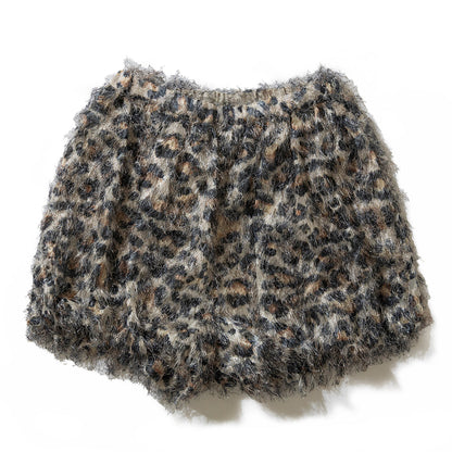 MIYAO Leopard Print Shorts ミヤオ レオパードプリントショートパンツ MDPT-03【レディース WOMENブランド 楽天NG 25FW】