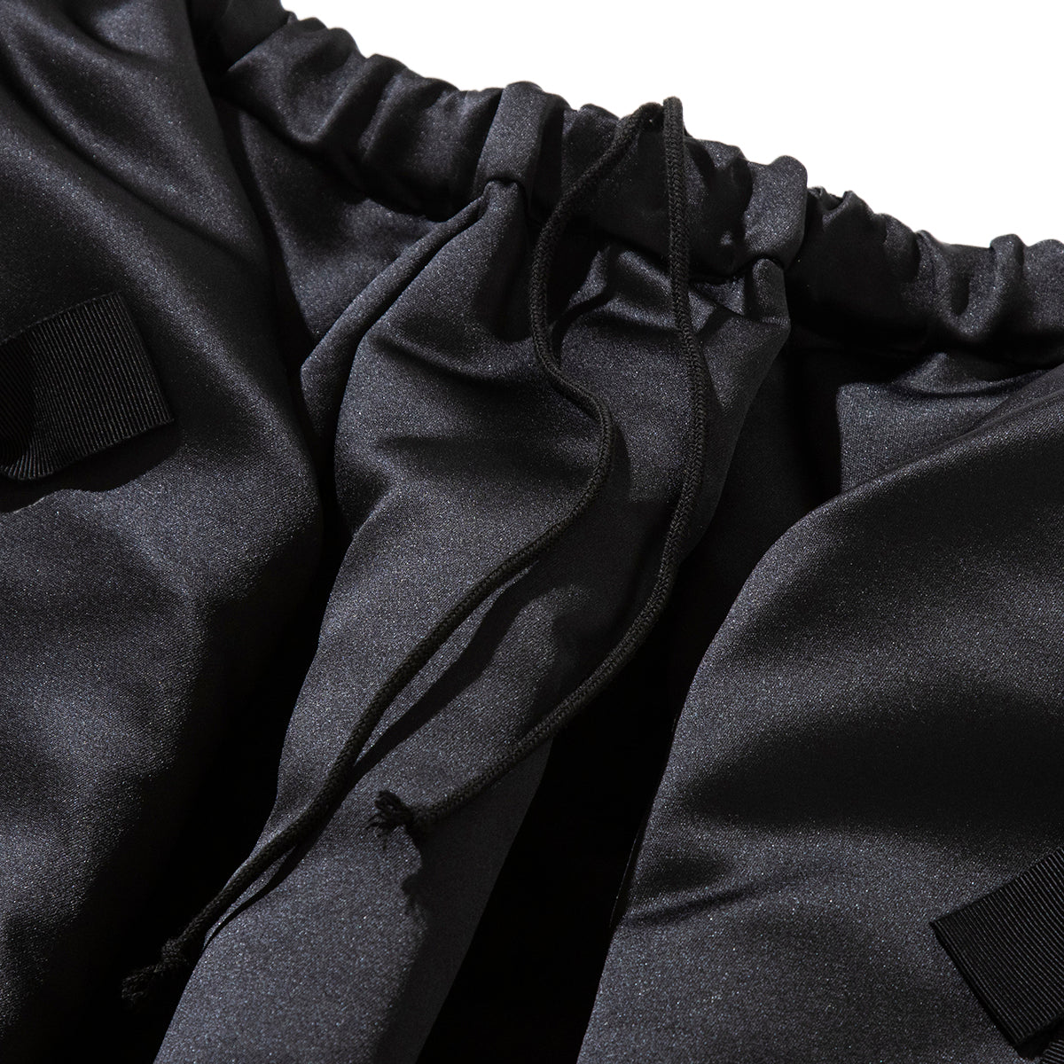 MIYAO Ribbon-Trimmed Tuck Skirt ミヤオ リボン付きタックスカート MDSK-02【レディース WOMENブランド 楽天NG 25FW】