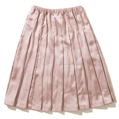 MIYAO Soft pleated skirt with drawstring ミヤオ コード入りソフトプリーツスカート MDSK-03【レディース WOMENブランド 楽天NG 25FW】