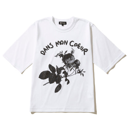 MIYAO Inkjet-printed T-shirt ミヤオ インクジェットプリントＴシャツ MDTS-01【レディース WOMENブランド 楽天NG 25FW】