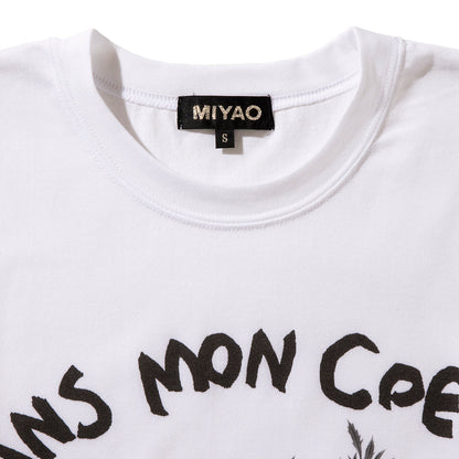 MIYAO Inkjet-printed T-shirt ミヤオ インクジェットプリントＴシャツ MDTS-01【レディース WOMENブランド 楽天NG 25FW】