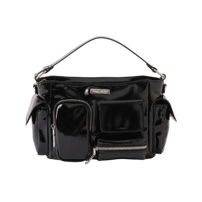 ANNA SUI NYC MULTI-POCKET MINI BAG アナスイ エヌワイシー マルチポケットチビバッグ 13261030【レディース バッグ マルチポケット 2WAY 合皮 光沢感 デイリー使用 25FW】