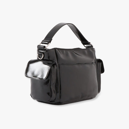 ANNA SUI NYC MULTI-POCKET MINI BAG アナスイ エヌワイシー マルチポケットチビバッグ 13261030【レディース バッグ マルチポケット 2WAY 合皮 光沢感 デイリー使用 25FW】