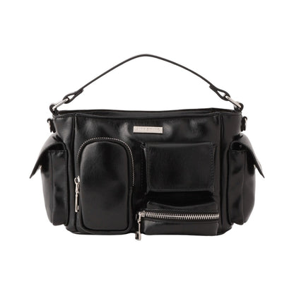 ANNA SUI NYC MULTI-POCKET MINI BAG アナスイ エヌワイシー マルチポケットチビバッグ 13261030【レディース バッグ マルチポケット 2WAY 合皮 光沢感 デイリー使用 25FW】