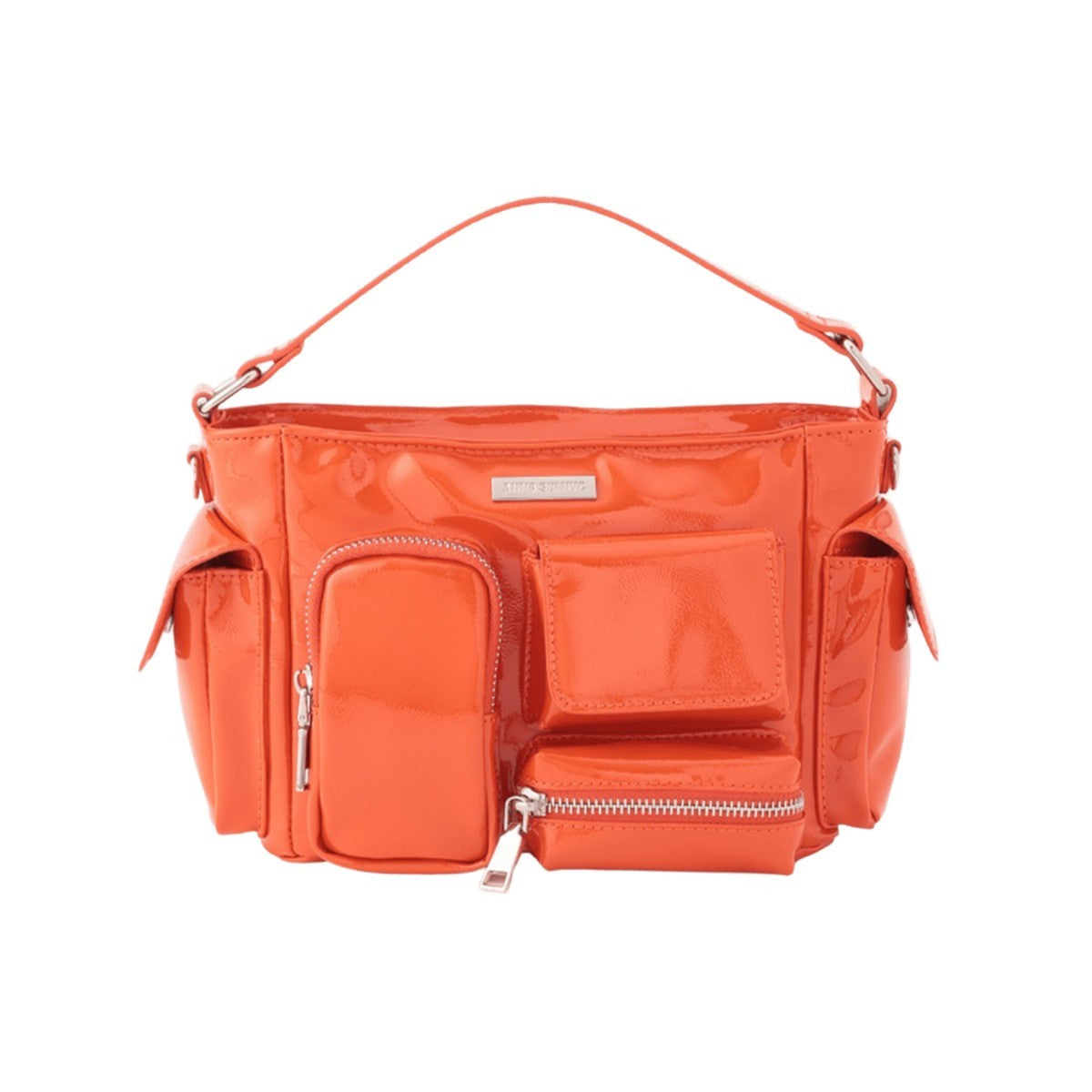ANNA SUI NYC MULTI-POCKET MINI BAG アナスイ エヌワイシー マルチポケットチビバッグ 13261030【レディース バッグ マルチポケット 2WAY 合皮 光沢感 デイリー使用 25FW】