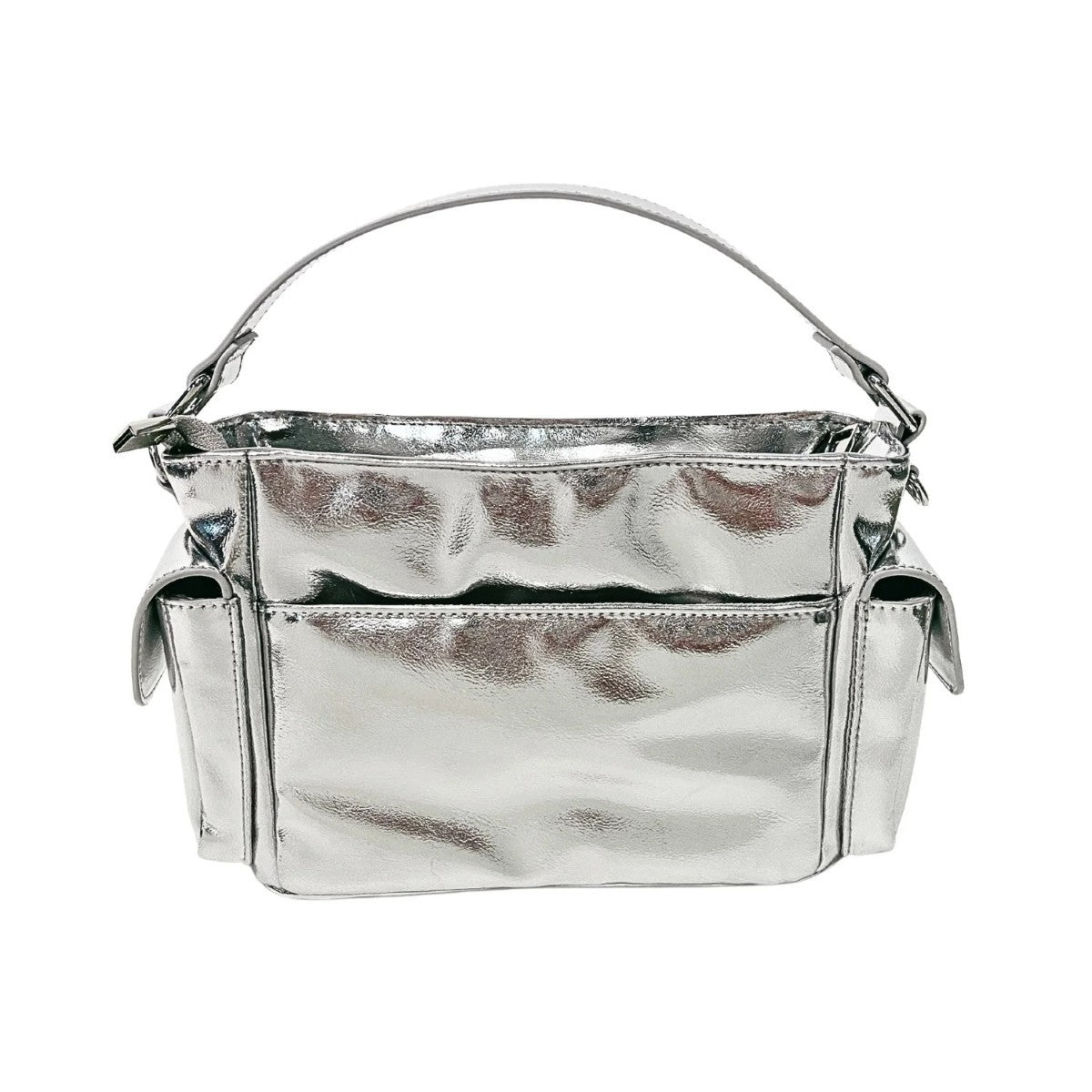 ANNA SUI NYC MULTI-POCKET MINI BAG アナスイ エヌワイシー マルチポケットチビバッグ 13261030【レディース バッグ マルチポケット 2WAY 合皮 光沢感 デイリー使用 25FW】