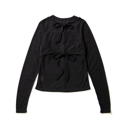 ANNA SUI NYC LAYERED BRA TOP アナスイ エヌワイシー レイヤードブラトップ 15210303【レディース レディース カーディガン ブラトップ レイヤード トップス 25FW】