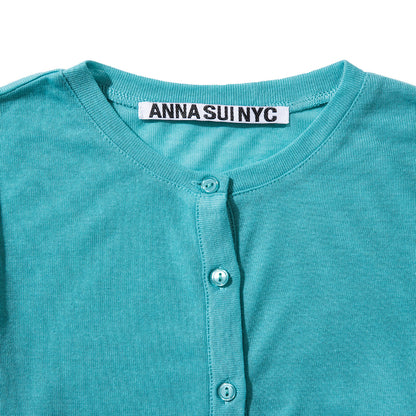 ANNA SUI NYC LAYERED BRA TOP アナスイ エヌワイシー レイヤードブラトップ 15210303【レディース レディース カーディガン ブラトップ レイヤード トップス 25FW】