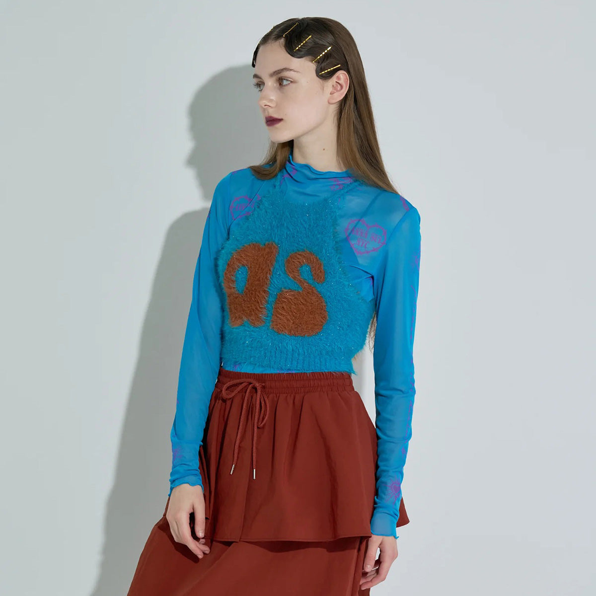 ANNA SUI NYC Knit Halter Neck Camisole アナスイ エヌワイシー ニットホルターネックキャミ 15210315【レディース WOMENブランド 楽天NG 25FW】