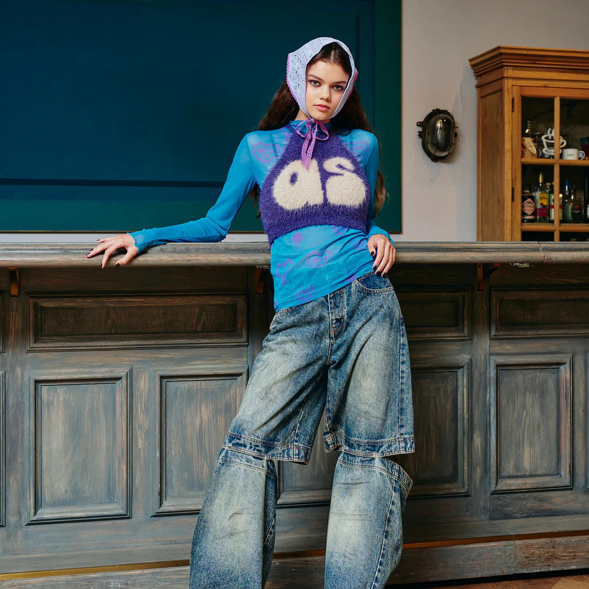 ANNA SUI NYC Knit Halter Neck Camisole アナスイ エヌワイシー ニットホルターネックキャミ 15210315【レディース WOMENブランド 楽天NG 25FW】