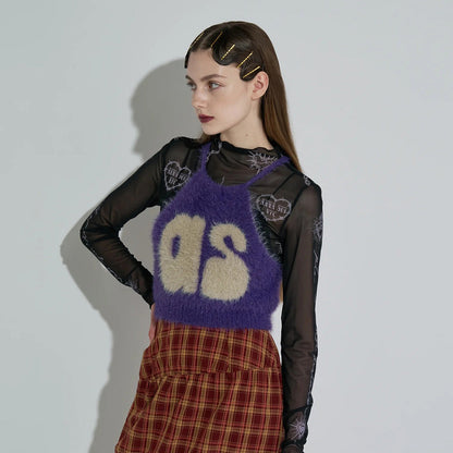 ANNA SUI NYC Knit Halter Neck Camisole アナスイ エヌワイシー ニットホルターネックキャミ 15210315【レディース WOMENブランド 楽天NG 25FW】