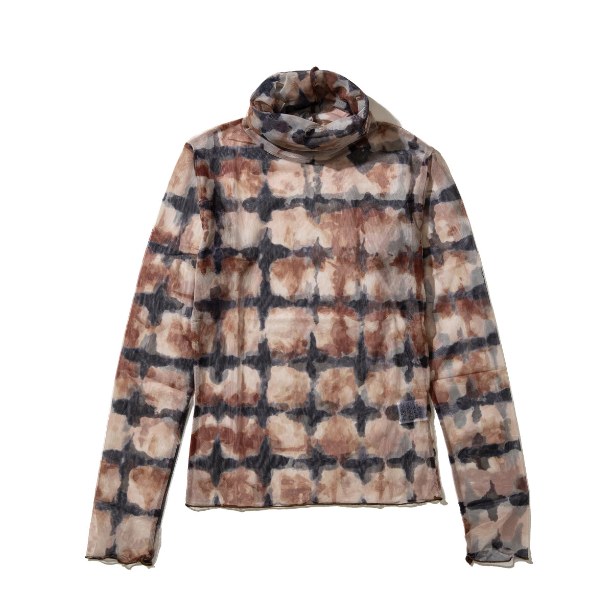 ANNA SUI NYC BASIC LIGHT TURTLENECK アナスイ エヌワイシー ベーシックライトタートルネック 15210329【レディース シアートップス タートル ニュアンス柄 インナー レイヤード 25FW】