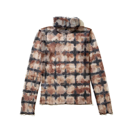 ANNA SUI NYC BASIC LIGHT TURTLENECK アナスイ エヌワイシー ベーシックライトタートルネック 15210329【レディース シアートップス タートル ニュアンス柄 インナー レイヤード 25FW】