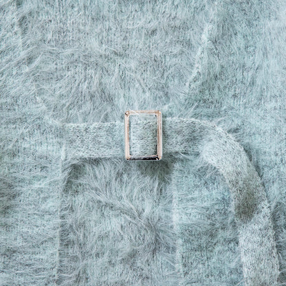 ANNA SUI NYC FEATHER YARN BELT CARDIGAN アナスイ エヌワイシー フェザーヤーンベルトカーディガン 15214307【レディース カーディガン シャギー 前後2WAY  25FW】