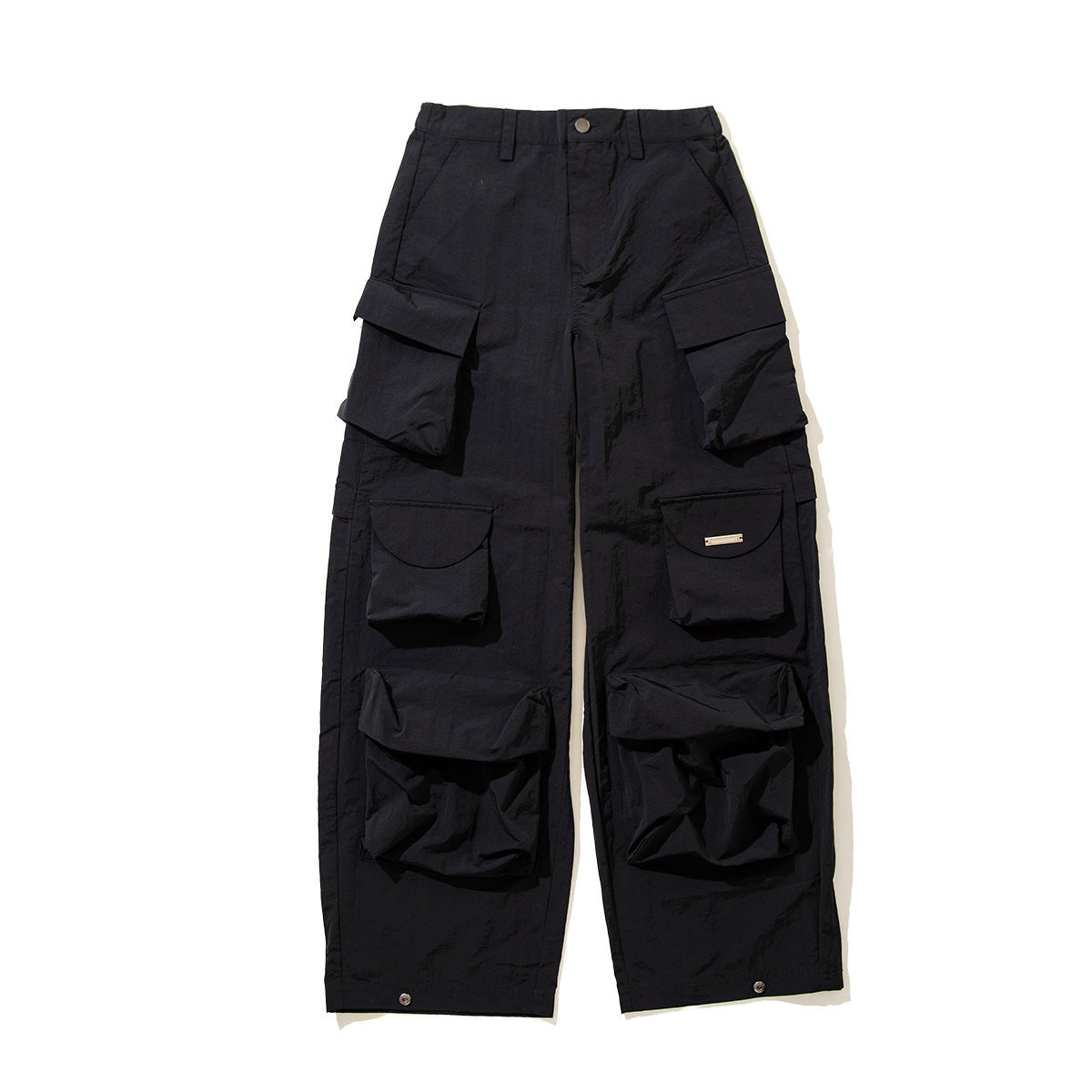 ANNA SUI NYC MATTE BAGGY LONG PANTS アナスイ エヌワイシー マットバギーロングパンツ 15230284【レディース ワイドシルエット ミリタリー ポケット デザインパンツ 25FW】