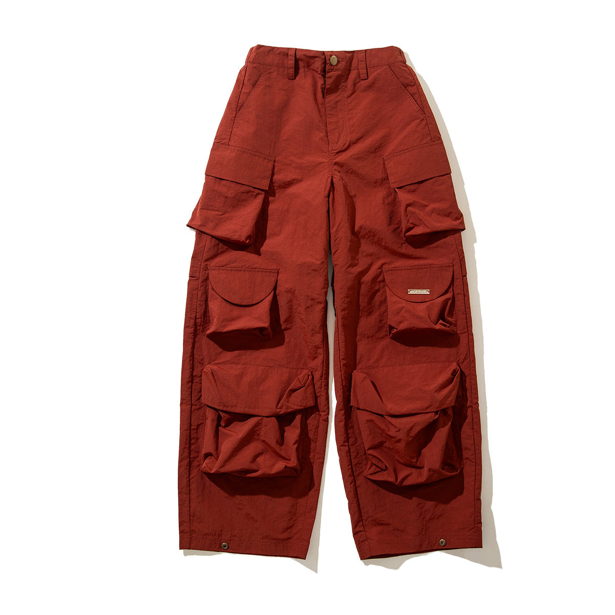 ANNA SUI NYC MATTE BAGGY LONG PANTS アナスイ エヌワイシー マットバギーロングパンツ 15230284【レディース ワイドシルエット ミリタリー ポケット デザインパンツ 25FW】