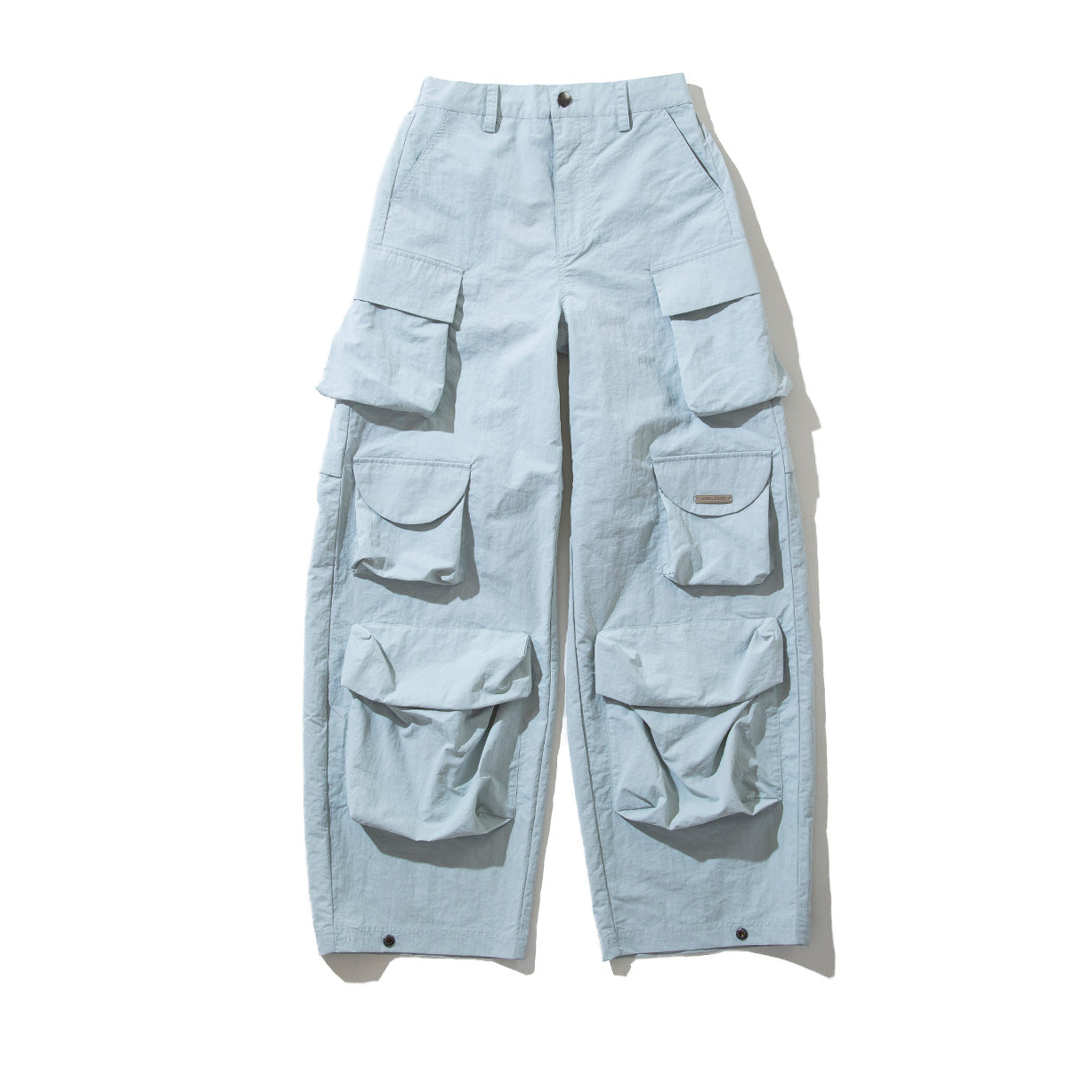 ANNA SUI NYC MATTE BAGGY LONG PANTS アナスイ エヌワイシー マットバギーロングパンツ 15230284【レディース ワイドシルエット ミリタリー ポケット デザインパンツ 25FW】