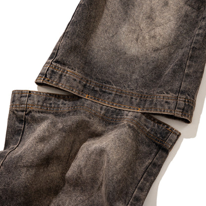 ANNA SUI NYC FUNCTION DENIM PANTS アナスイ エヌワイシー ファンクションデニムパンツ 15230337【レディース デニムパンツ ヴィンテージ風 ワイドシルエット 切り替え デザインパンツ 25FW】