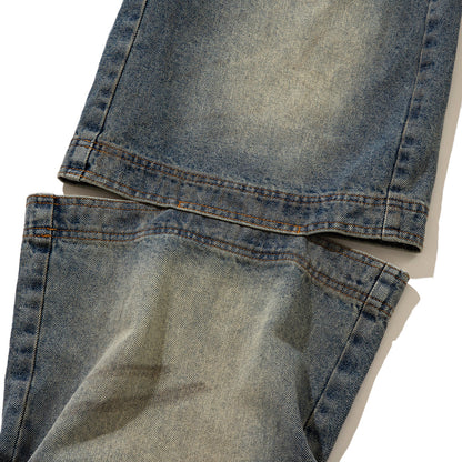 ANNA SUI NYC FUNCTION DENIM PANTS アナスイ エヌワイシー ファンクションデニムパンツ 15230337【レディース デニムパンツ ヴィンテージ風 ワイドシルエット 切り替え デザインパンツ 25FW】