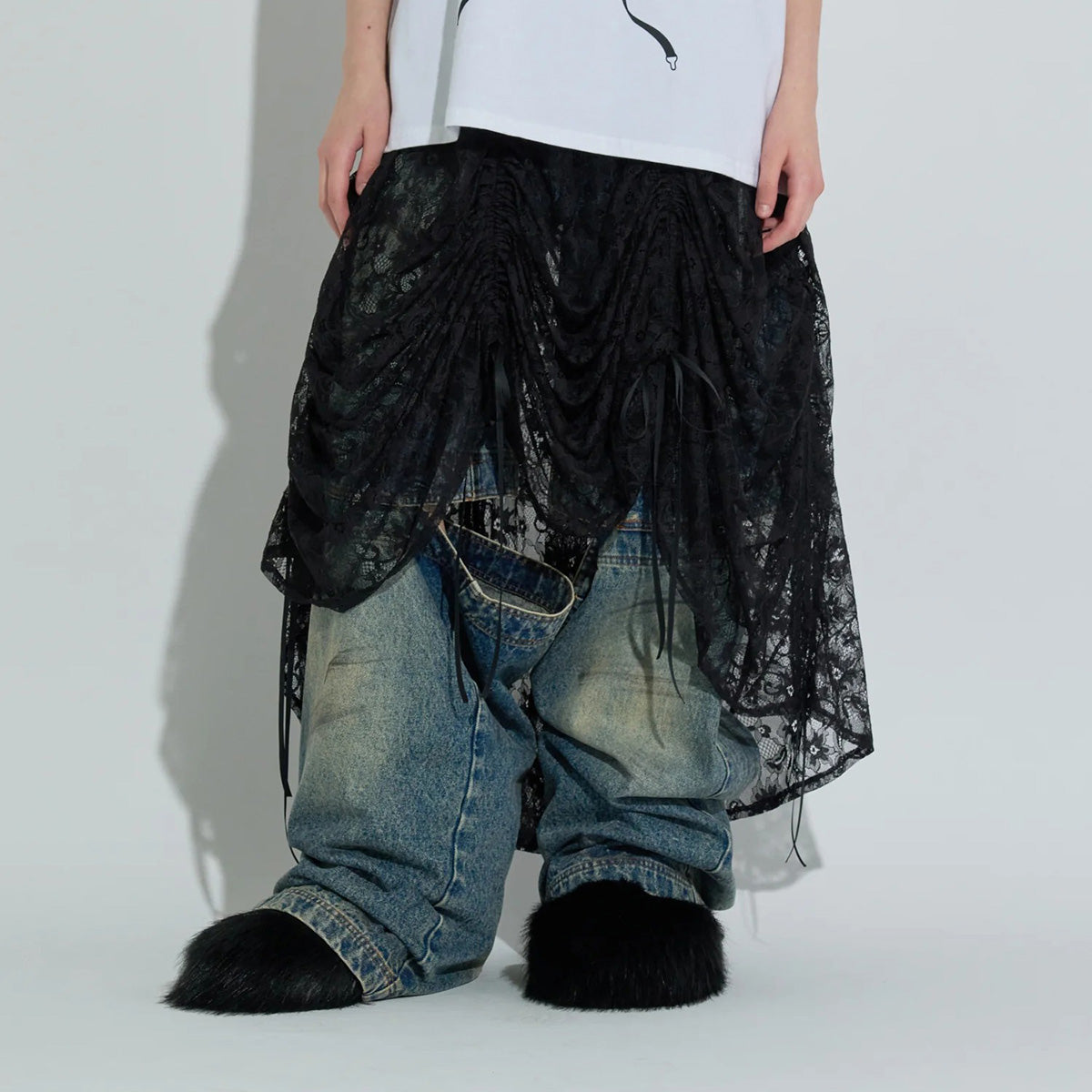 ANNA SUI NYC Multi-Sharing Skirt アナスイ エヌワイシー マルチシャーリングスカート 15234289【レディース WOMENブランド 楽天NG 25FW】
