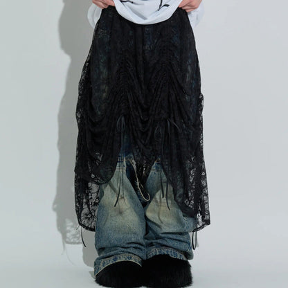 ANNA SUI NYC Multi-Sharing Skirt アナスイ エヌワイシー マルチシャーリングスカート 15234289【レディース WOMENブランド 楽天NG 25FW】