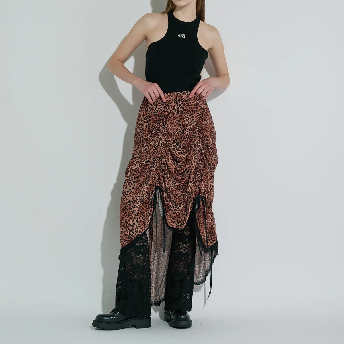 ANNA SUI NYC Multi-Sharing Skirt アナスイ エヌワイシー マルチシャーリングスカート 15234289【レディース WOMENブランド 楽天NG 25FW】