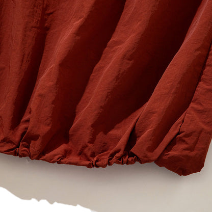 ANNA SUI NYC MATT LONG SKIRT アナスイ エヌワイシー マットロングスカート 15234292【レディース ロングスカート ナイロン ペプラム ドローコード  25FW】