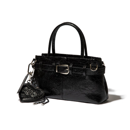 ANNA SUI NYC FAKE LEATHER BELT DESIGN BAG アナスイ エヌワイシー フェイクレザーベルトデザインバッグ 15261327【レディース ショルダーバッグ 2way フェイクレザー メタリック 25FW】