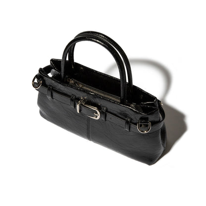 ANNA SUI NYC FAKE LEATHER BELT DESIGN BAG アナスイ エヌワイシー フェイクレザーベルトデザインバッグ 15261327【レディース ショルダーバッグ 2way フェイクレザー メタリック 25FW】