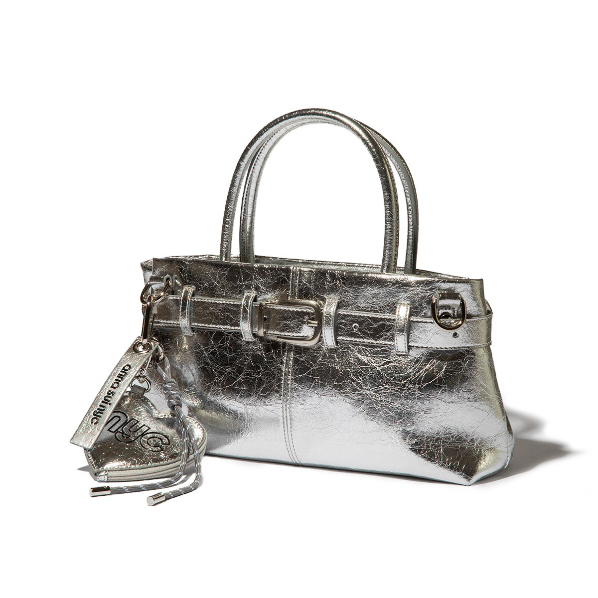 ANNA SUI NYC FAKE LEATHER BELT DESIGN BAG アナスイ エヌワイシー フェイクレザーベルトデザインバッグ 15261327【レディース ショルダーバッグ 2way フェイクレザー メタリック 25FW】