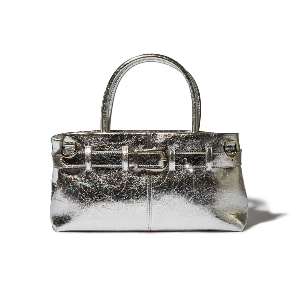 ANNA SUI NYC FAKE LEATHER BELT DESIGN BAG アナスイ エヌワイシー フェイクレザーベルトデザインバッグ 15261327【レディース ショルダーバッグ 2way フェイクレザー メタリック 25FW】